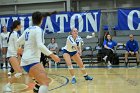 VB vs USCGA  Wheaton College Women's Volleyball vs U.S. Coast Guard Academy. - Photo by Keith Nordstrom : Wheaton, Volleyball